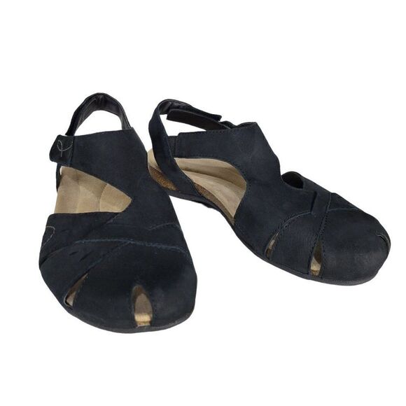 Earth Orgins Birdine Casual Round Toe Slip-on Sandals (Size 10W) - Picture 1 of 11